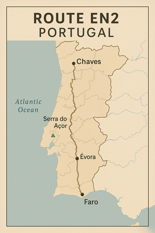 Dwars door het hart van Portugal: op avontuur langs de EN2