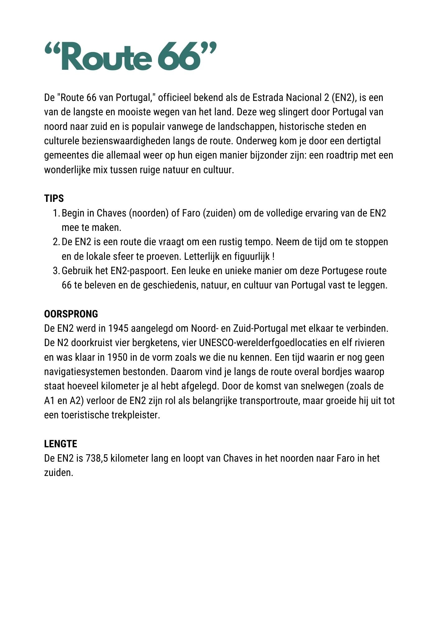 Roadtrip Portugal | de historische route van Noord naar Zuid