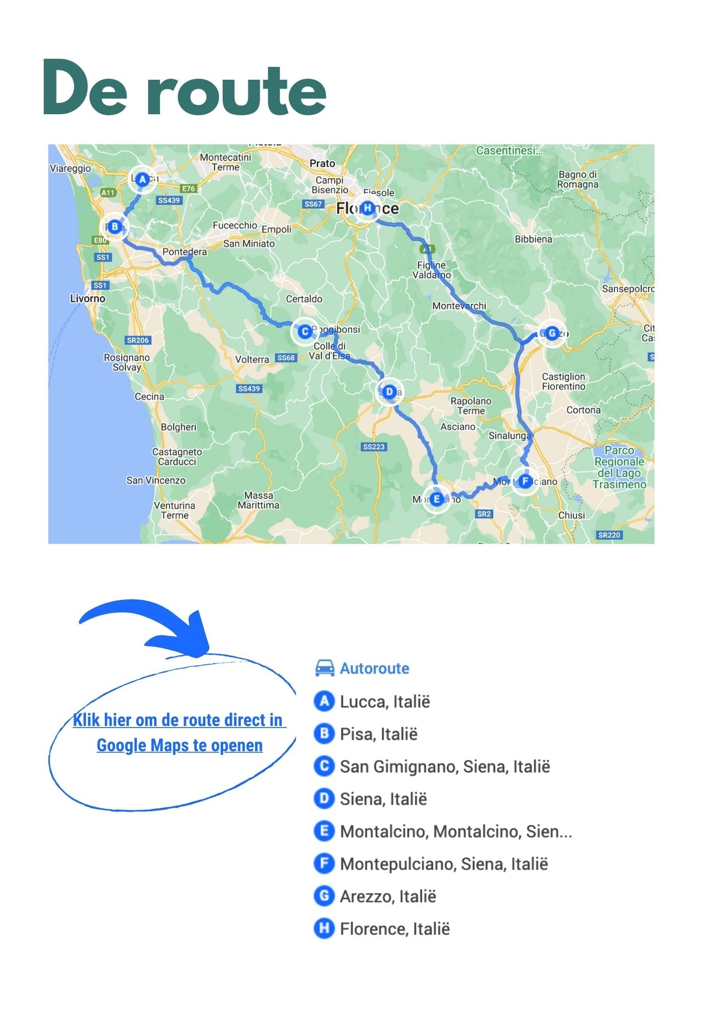 Rondreis Toscane | cultuur & natuur