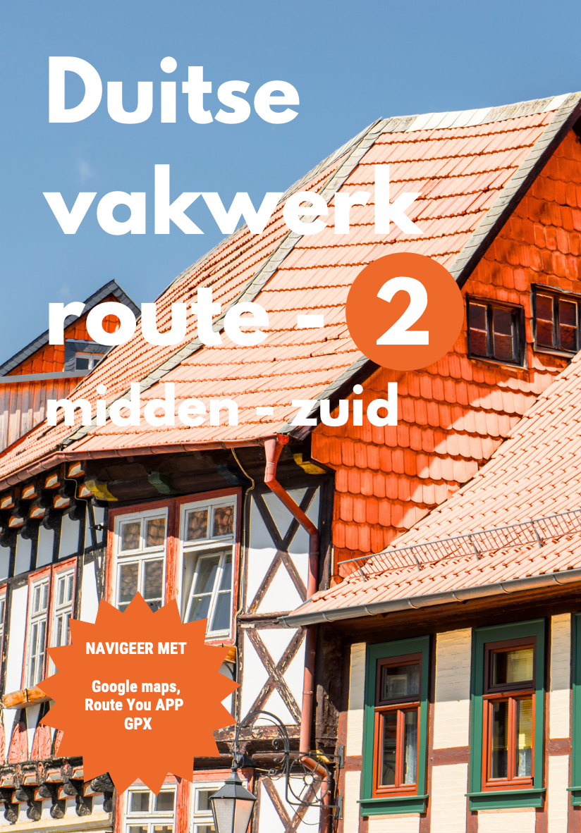 Combibundel Duitse Vakwerkroutes