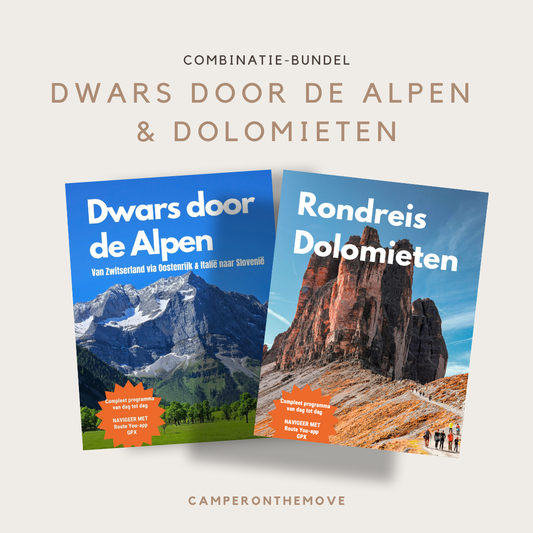 Combibundel Dwars door de Alpen & Dolomieten |Spectaculair berglandschap!