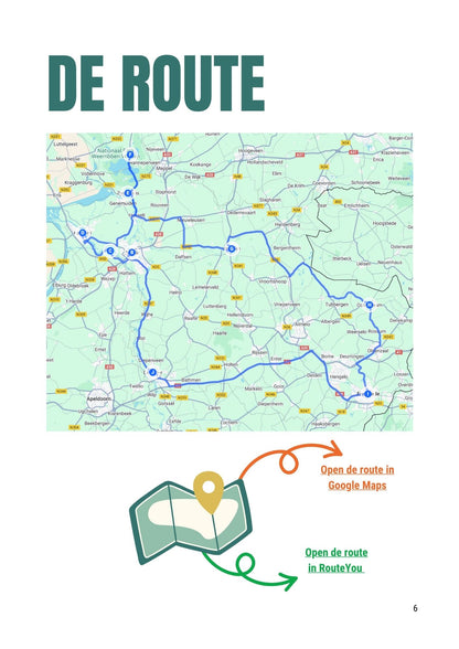 Route vakantie Overijssel