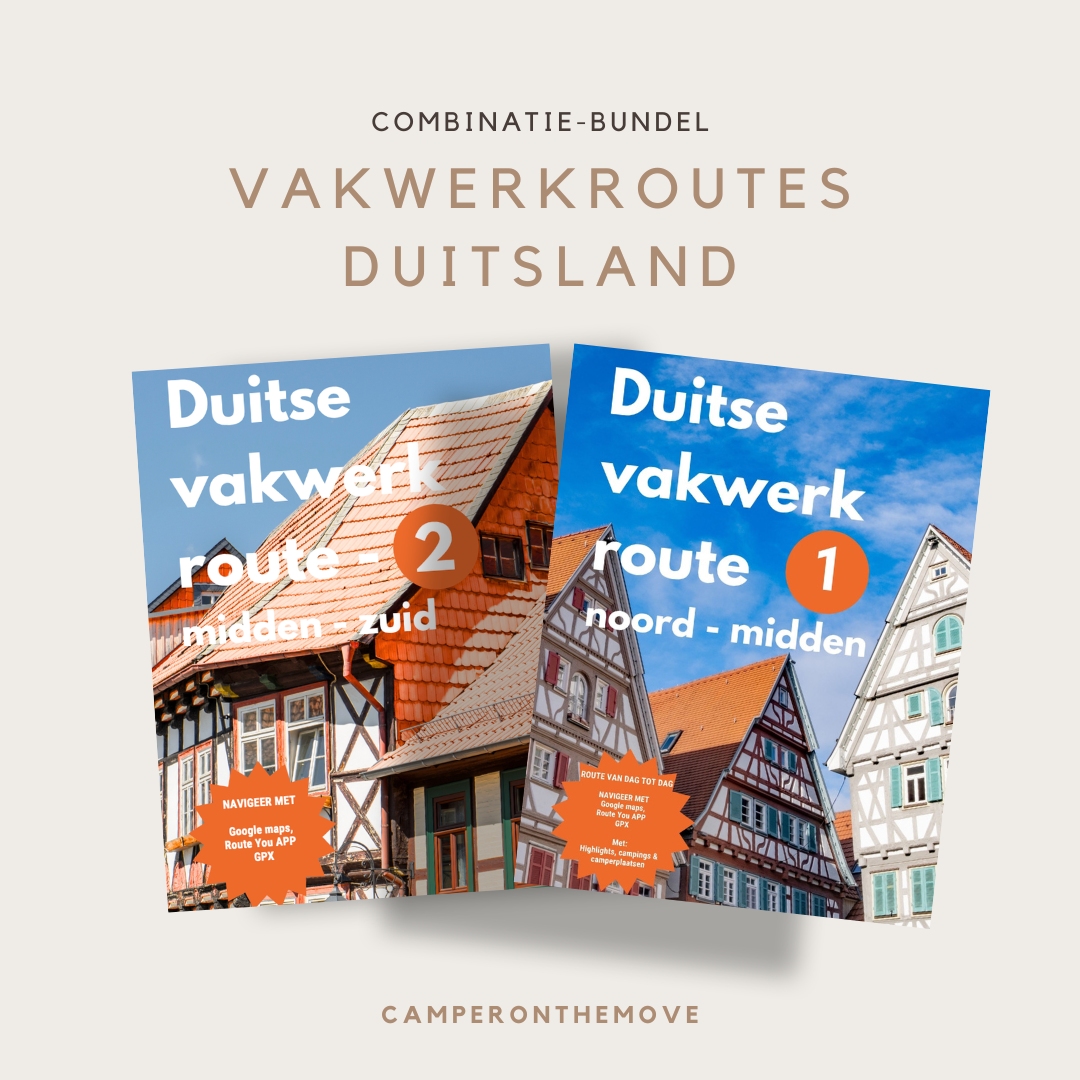 Combibundel Duitse Vakwerkroutes