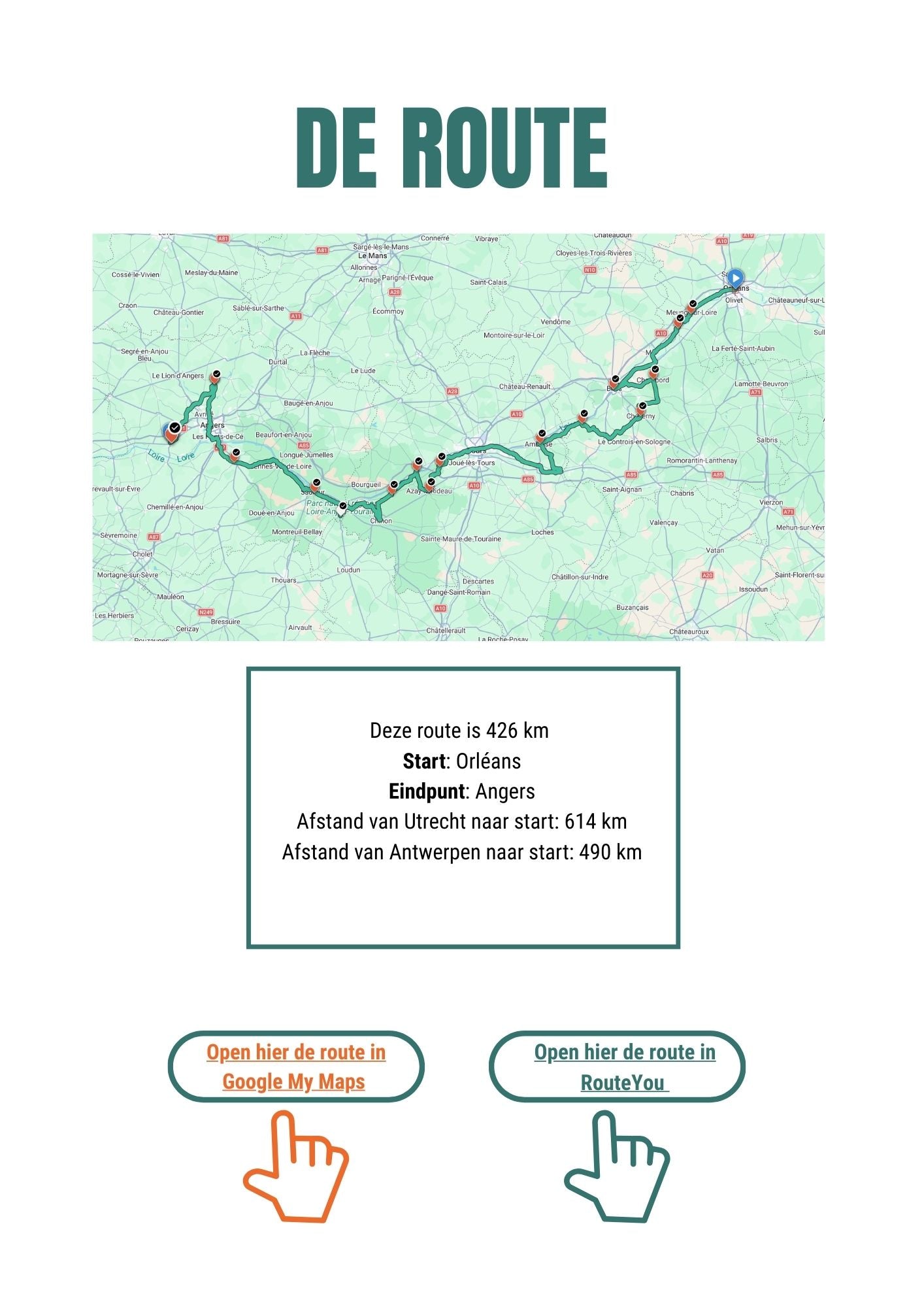 NIEUW ! Mooiste kastelen langs de Loire