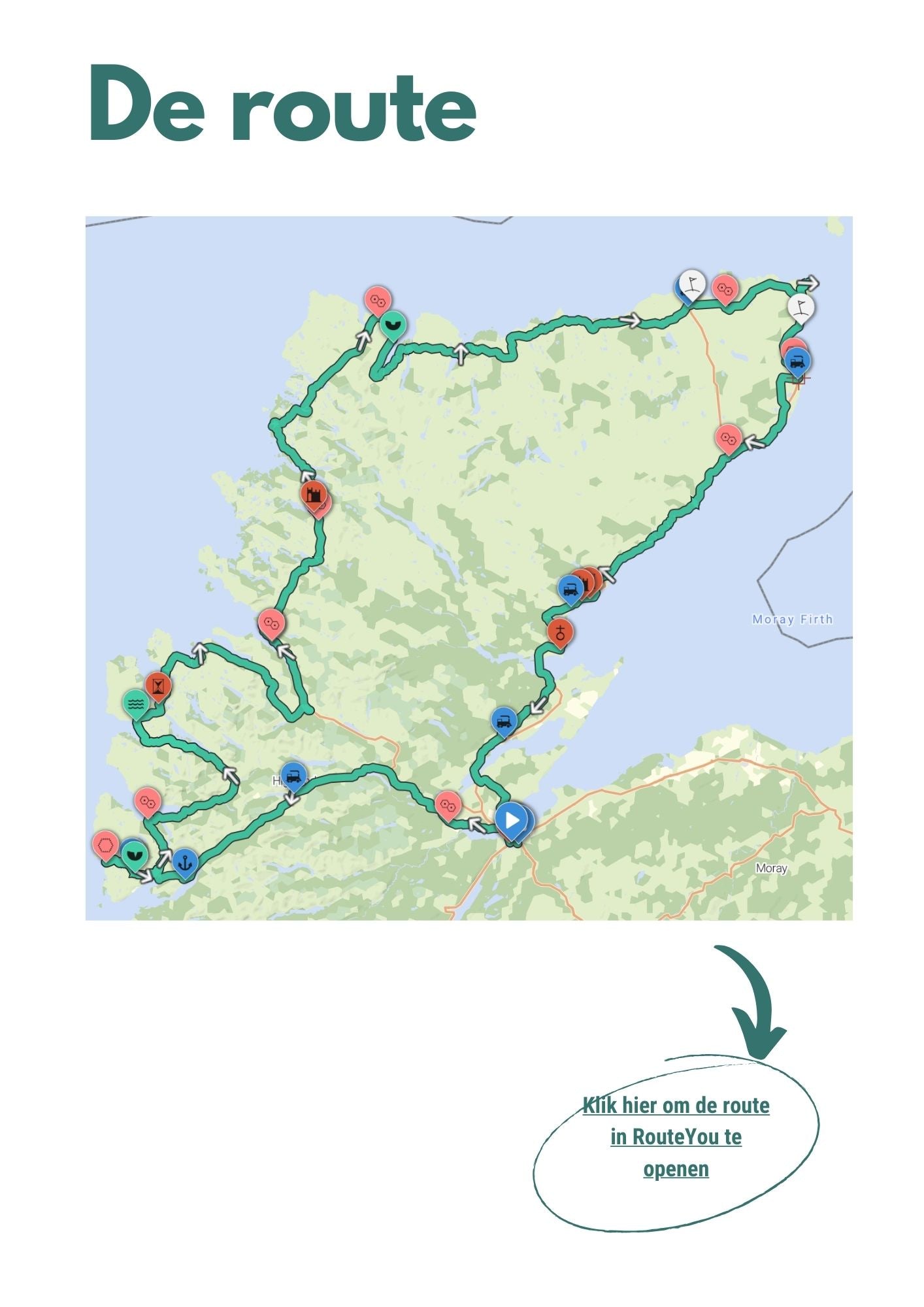 Route rondreis Schotland