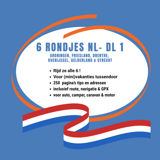 6 rondjes Nederland - deel 1 van de bundel van 12
